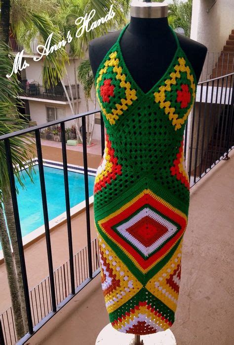 13 Jamaica Crochet Dress Olavtalita