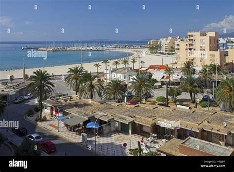 Beach of Can Pastilla, Majorca, Spain Stock Photo - Alamy