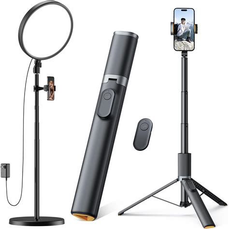 Amazon Weilisi 2 In 1 Phone Tripod Bundles With Large Professional