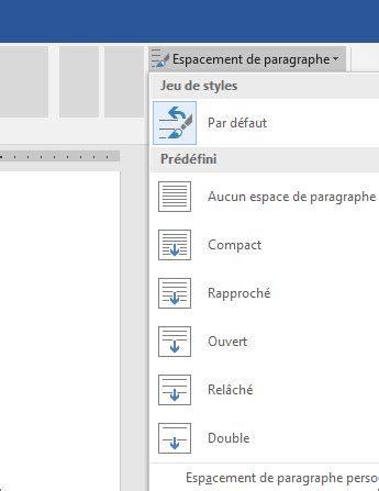 Modifier Linterligne Dans Word Word