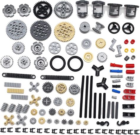 Amazon SEEMEY 116PCS Gear And Axle Parts Set Compatible With Lego