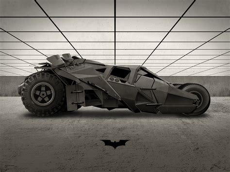 Batmobile Dark Knight Drawing