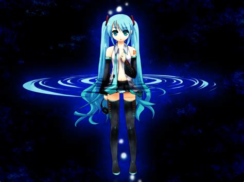 Download Hatsune Miku Anime Vocaloid Wallpaper