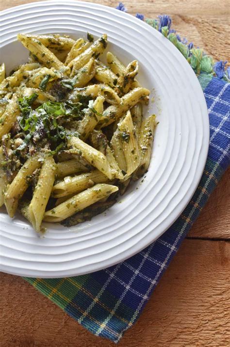 Trending Recipe Wild Mushroom Pesto Penne How To Pizza Today