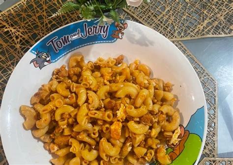 Resipi Macaroni Goreng Simple Oleh Noor Syahera Cookpad