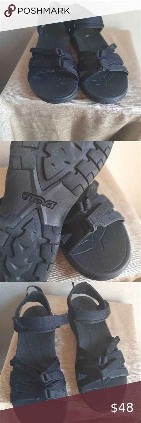 Teva tirra sandals black size 11 | Black sandals, Sandals, Women's ...