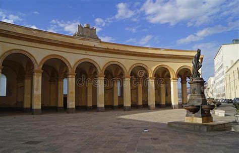 Aphrodite In The Fish Market Square Trapani Sicily Italy Stock Image