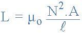 Formule De L Inductance Propre D Une Bobine