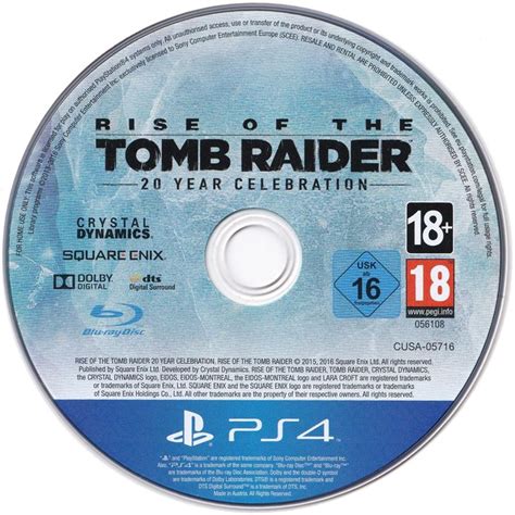 Rise Of The Tomb Raider 20 Year Celebration Cover Or Packaging