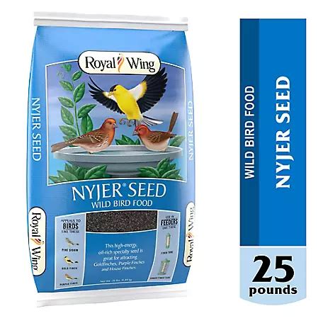 Royal Wing Nyjer Seed Wild Bird Feed, 25 lb. at Tractor Supply Co.