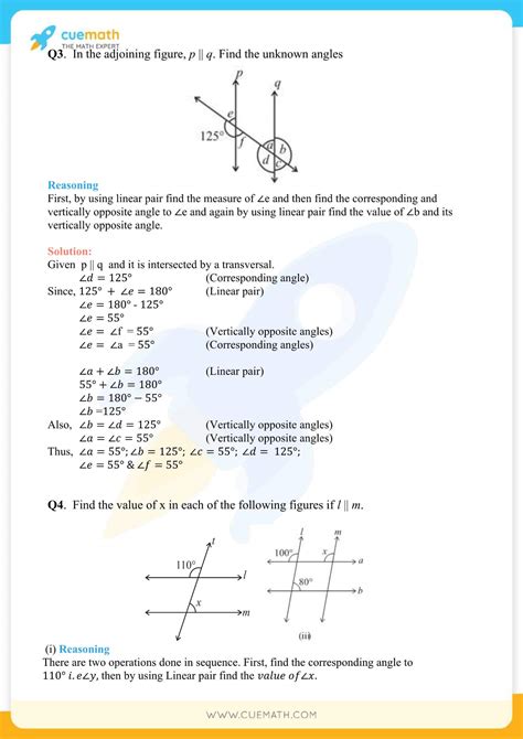 Ncert Solutions Class 7 Maths Chapter 5 Lines And Angles Access Pdf