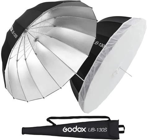 Godox Ub S Cm Parabolic Deep Reflective Umbrella Silver