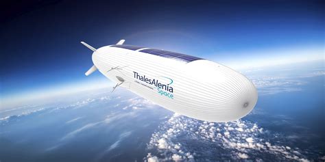 Thales Alenia Spaces Stratobus Stratospheric Airship Passes A New