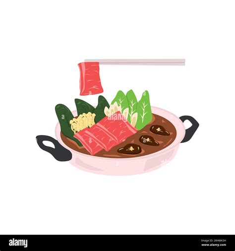 Japanese Shabu Shabu Hot Pot Traditional Japanese Shabu Shabu Hot Pot