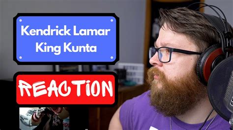 Kendrick Lamar King Kunta Reaction - Metal Guy Reacts - YouTube