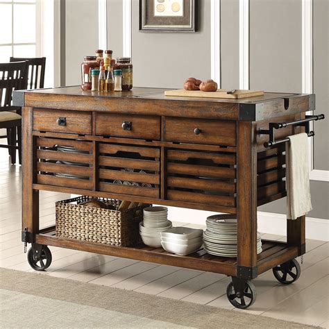 Acme Furniture Kaif Kitchen Cart Wayfair