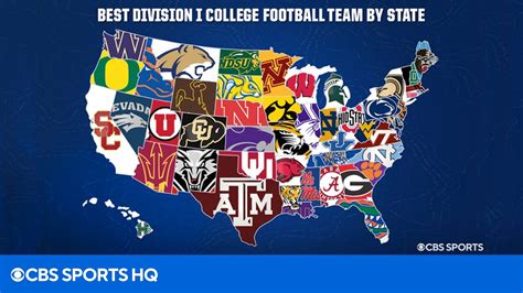 The Best College Football Team In Each State Cbs Sports Hq Win Big