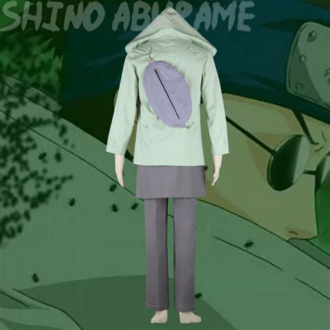 Shino Aburame from Naruto Halloween Cosplay Costume – Gcosplay