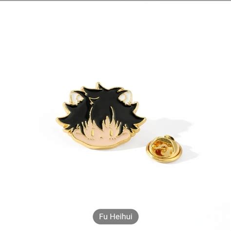 Jewelry Jujutsu Kaisen Anime Manga Japan Enamel Kawaii Pins Fu Heihui