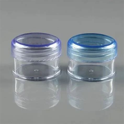 Transparent Round Acrylic Jar San Jar Capacity Ml At Rs