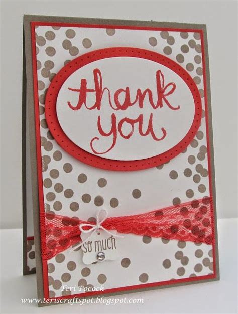 Watercolour Thank You With New In Colours Teri S Craft Spot