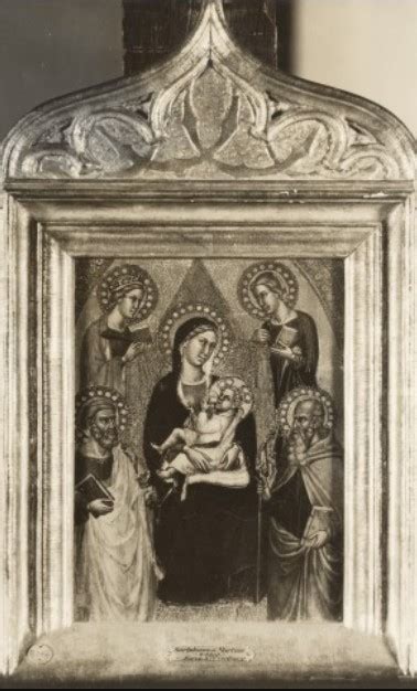 USA NEW YORK Brooklyn Museum Of Art Tavola Madonna Con Bambino E S