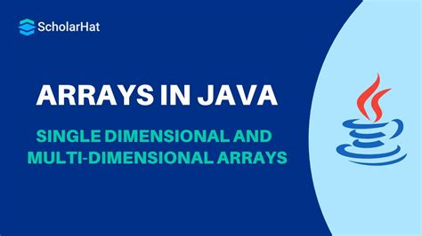 Arrays In Java Tutorial Single Dimensional And Multi Dimensional