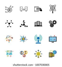 Technology Icon Set Stock Vector (Royalty Free) 1007030005 | Shutterstock