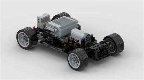 Lego Moc Basic Technic Rc Chassis W Instructions By Martinlegomuc