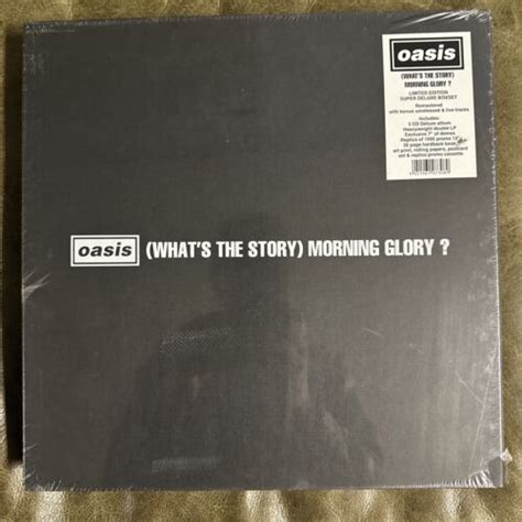 Oasis Whats The Story Morning Glory Super Deluxe Box Set 3cd 2 Lp 1 7” 12” 5051961073089 Ebay