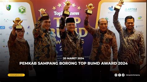 Pemkab Sampang Borong Top Bumd Award Youtube