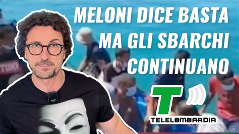 Intervista Tv Berlusconi Gli Sbarchi Quadruplicati E Il Solito