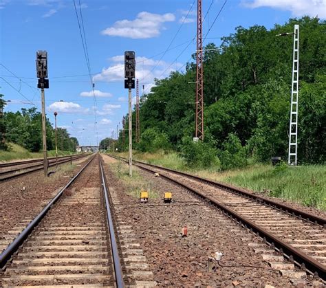 Bahnhof Ziltendorf Gleiserneuerung Der Gleise 1 2 4 Und 6