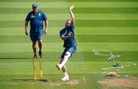 Ben Stokes Bowls During England Training Espncricinfo