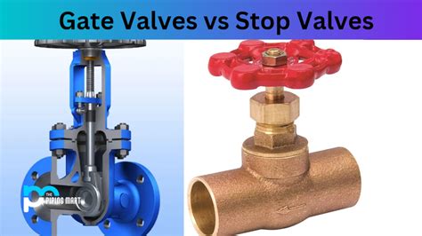 Gate Valve Vs Stop Valve What S The Difference