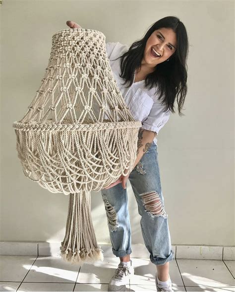 Stunning Macrame Chandelier Transforms Any Room Into A Chic Oasis