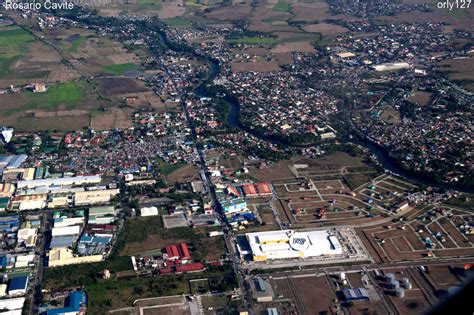 Rosario Cavite Aerial View Of Rosario Cavite With Sm Clea Flickr