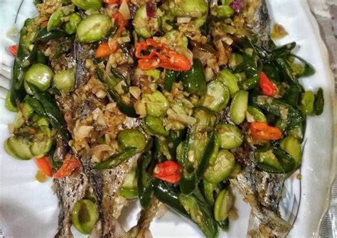 Resep Ikan Kembung Cabe Hijau Dan Petai Oleh Medi Cookpad