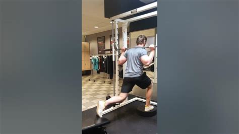 Deficit Smith Machine Bulgarian Split Squats Youtube