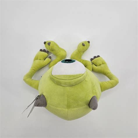 Disney Pixar Monsters Inc University Mike Wazowski 10” Authentic Disney Plush Ebay