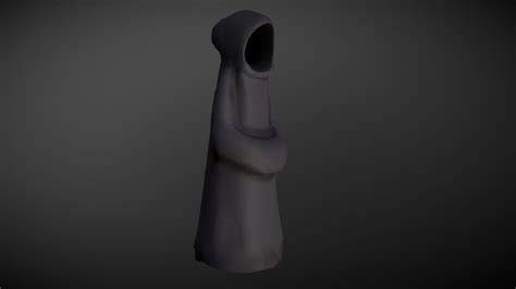 Hooded Figure Statue D Model By Bragbeh Bragbe F B Sketchfab