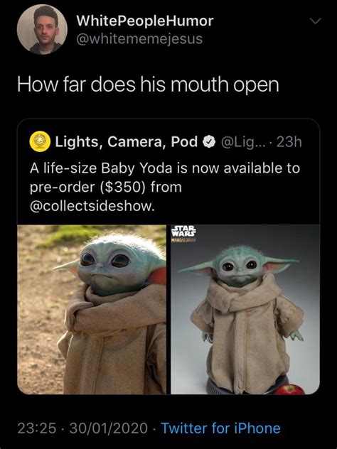 Cursed baby yoda (x-post) : r/cursed_postings