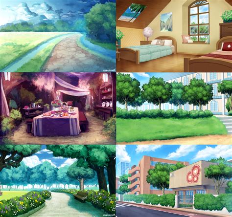 Visual Novel Backgrounds By Konett On Deviantart