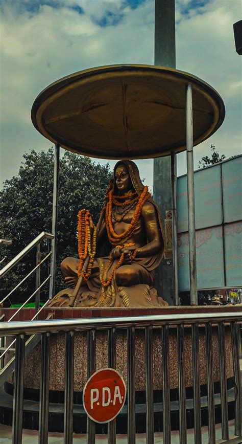 Adi Shankaracharya statue...... | Statue, Prayagraj, Hunt