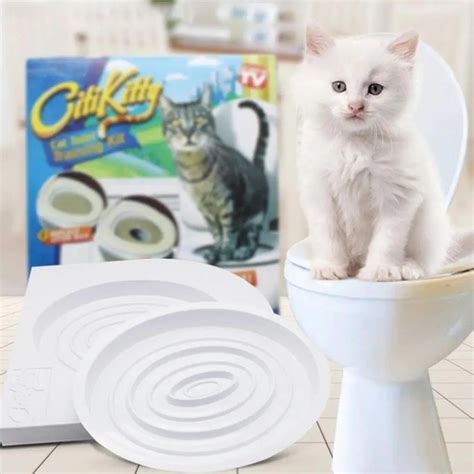 Туалет для кота Citi Kitty система для приучения кошек к унитазу ...