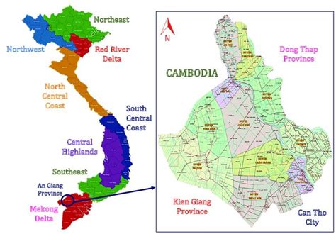 Study location at An Giang Province. | Download Scientific Diagram