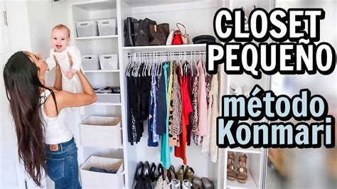 MÉTODO KONMARI COMO ORGANIZAR CLOSET PEQUEÑO ARMARIO O ROPERO