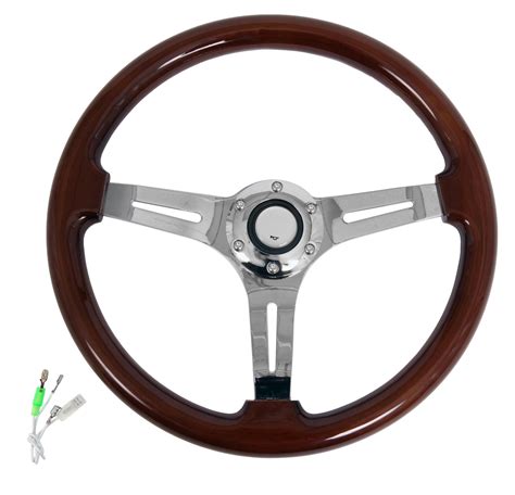 Summit Racing Sum 772750 Summit Racing™ Wood Grip Steering Wheels