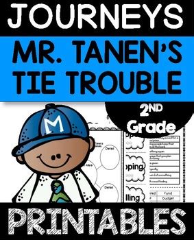 Mr Tanen S Tie Trouble Activities By Teaching Second Grade Tpt