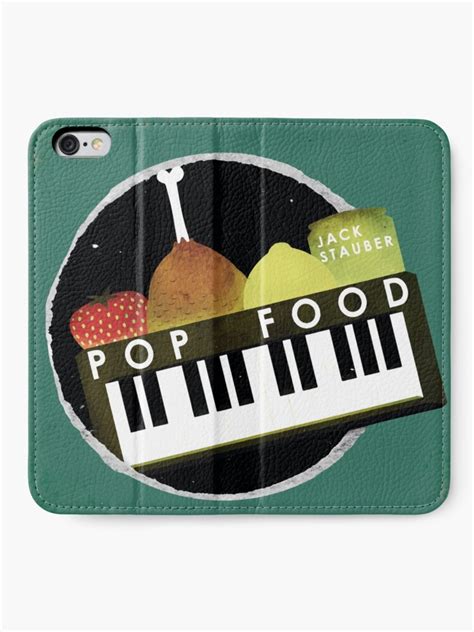 Jack Stauber Pop Food Album Cover Iphone Wallet By Freshfroot Redbubble